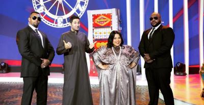 شيماء سيف وهشام الهويش في "المطانيخ"- انستقرام @hishamstar