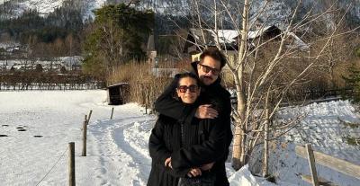 أنيل كابور وزوجته سونيتا كابور- انستقرام @anilskapoor