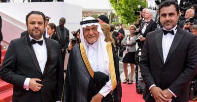 حضور "الأمير تركي الفيصل"  ⁧‫#مهرجان_كان_السينمائي‬⁩