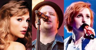 تايلور سويفت وفرقة Fall Out Boy وهايلي ويليامز 