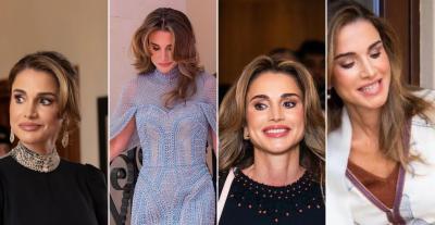 إطلالات الملكة رانيا - مصدر الصور إنستغرام