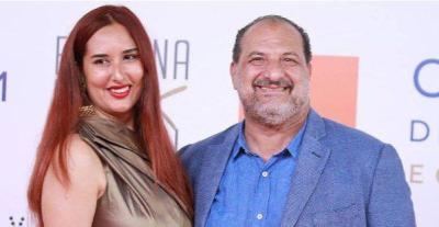 خالد الصاوي وزوجته مي كريم 