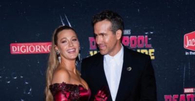 ريان رينولدز  و بليك ليفلي - صورة من حساب Blake Lively على إنستقرام