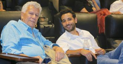 كريم قاسم ووالده أحمد قاسم