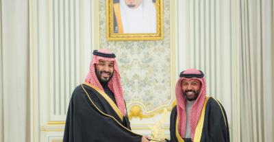  الأمير محمد بن سلمان و يعقوب بو شهري