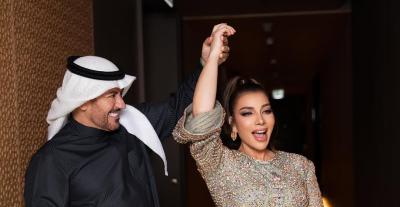 أصالة و فائق حسن - صورة من انستقرام