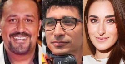 أمينة خليل وطارق الشناوي وخالد سرحان