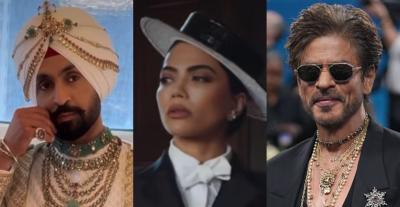 شاروخان ومنى باتيل وديلجيت دوسانج - إكس وإنستغرام
