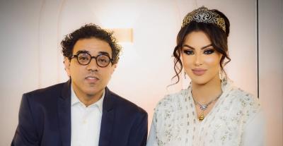 ابتسام تسكت و مراد العشابي - صورة من انستقرام
