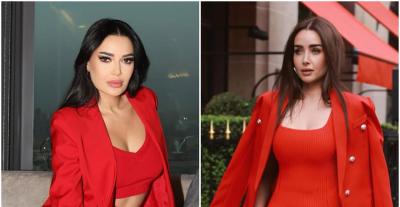 الأحمر سيد الموقف في إطلالات النجمات: من سيرين عبد النور إلى هنا الزاهد وغيرهن