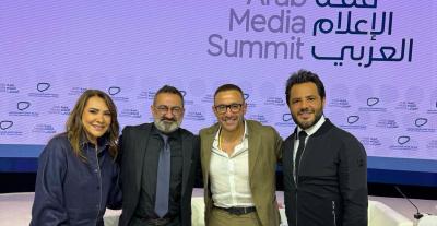 أحمد السقا و نيشان -  قمة الإعلام العربي 2025