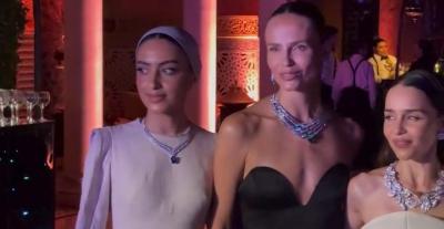 يارا النملة ونتاشا بولي وغيرهن بإطلالات لافتة في حفل شوميه 