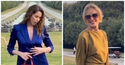 اطلالات النجمات في عرض ماكس مارا من دانييلا رحمة الى شارون ستون 