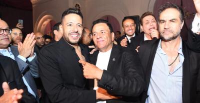 محمد فؤاد يحتفل بحفل زفاف ابنته