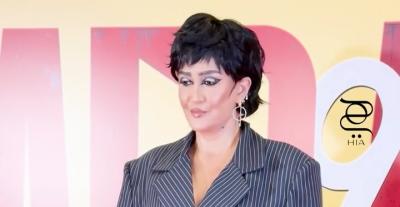 غادة عبد الرازق بإطلالة مستوحاة من الطابع الذكوري بتوقيع  Kojak Studio
