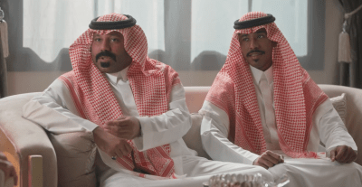 مسلسل حمود وأبوه الحلقة 3 و 4 - مصدر الصورة شاهد