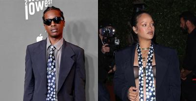 A$AP Rocky  يختار بدلة سبق أن ارتدتها ريهانا