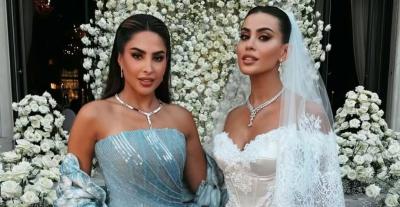 صور حضور النجمات والمؤثرات في زفاف يومي بيوتي بإيطاليا