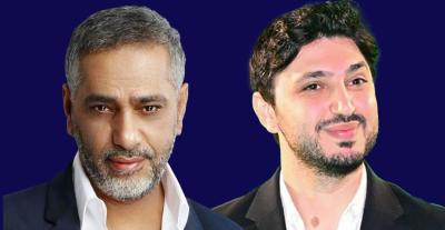 محمد شاكر مع والده فضل - صورة معدلة