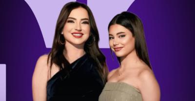 أمل عرفة و ابنتها مريم عبدالمنعم عمايري - صورة معدلة