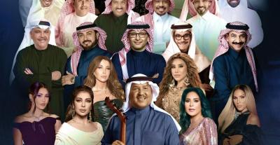 الفنانين المشاركين ضمن حفلات وجلسات روتانا في موسم الرياض 2025-2026 
