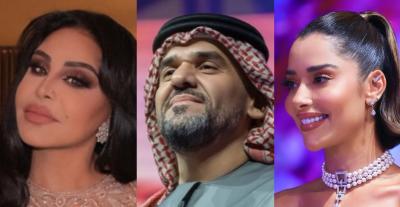بلقيس وحسين الجسمي وأحلام