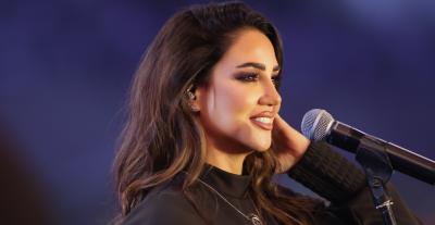 ديانا حداد في حفل بنغازي في ليبيا