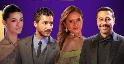 صور النجوم من على رد كاربت مهرجان الجونة