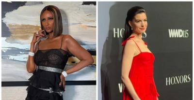 أناقة آن هاثاواي وايمان في حفل WWD Honors 2025 أناقة آن هاثاواي وايمان في حفل WWD Honors 2025