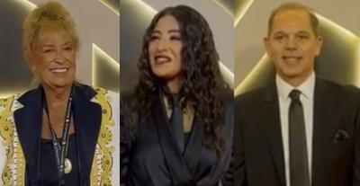 رامي إمام وشجون الهاجري ومنى واصف رامي إمام وشجون الهاجري ومنى واصف