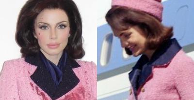 جاكلين كينيدي وجوليا فوكس - صورة مركبة من إنستغرام وإكس جاكلين كينيدي وجوليا فوكس - صورة مركبة من إنستغرام وإكس