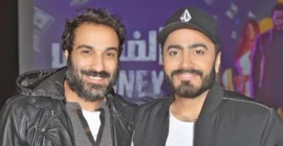 تامر حسني وأحمد فهمي 