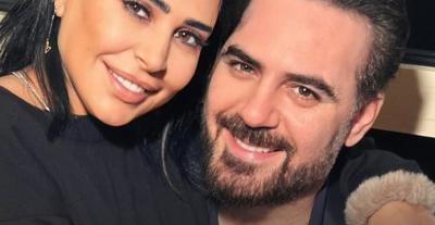 وائل جسار وزوجته