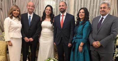 لميس الحديدي وعمرو أديب يحتفلان بقراءة فاتحة نجلهما نور في أجواء عائلية