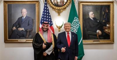 دونالد ترامب - محمد بن سلمان