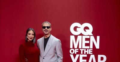 محمد فراج و بسنت شوقي  - حفل GQ Men of the year 2025 