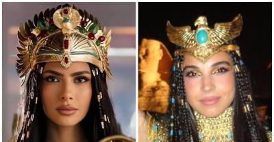 نجوم الفن بالزي الفرعوني في افتتاح المتحف المصري الكبير نجوم الفن بالزي الفرعوني في افتتاح المتحف المصري الكبير