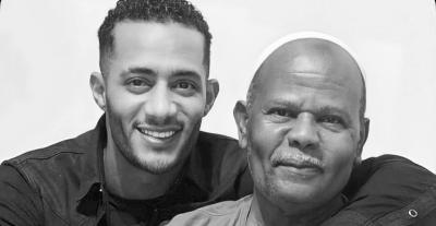 محمد رمضان ووالده