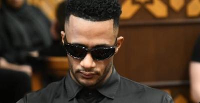 محمد رمضان - عزاء السيناريست الراحل أحمد عبد الله