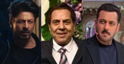 سلمان خان ودارمندرا وشاروخان - إنستغرام