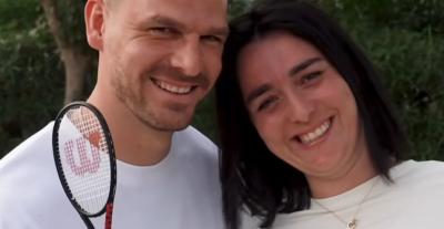 أنس جابر وزوجها كريم كمون - إنستغرام