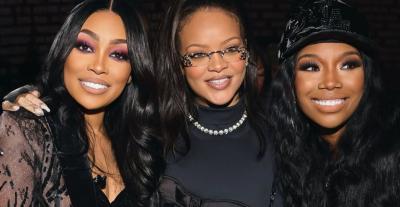 ريهانا وسط براندي ومونيكا - إنستغرام