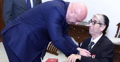 صلاح تيزاني "أبو سليم" والرئيس جوزيف عون