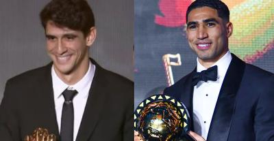 أشرف حكيمي وياسين بونو