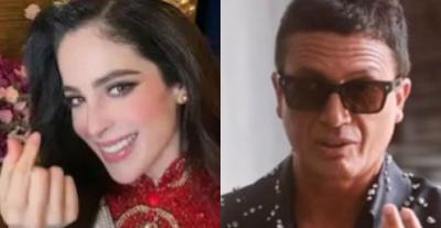 عمر حرفوش وفاطمة بوش - صورة مركبة من إنستغرام و إكس