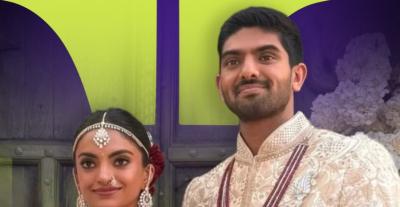 حفل زفاف مانتينا وفامسي الهندي بملايين الدولارات