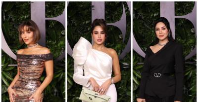 إطلالات النجمات والمؤثرات العربيات في حفل Oud Fashion Talks 