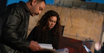 كواليس مسلسل مناعة لهند صبري