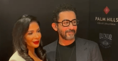 أحمد حلمي ومنى زكي بالعرض الخاص لفيلم الست