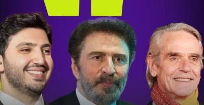 رشيد عساف - جيريمي آيرونز  - محمد شاكر 